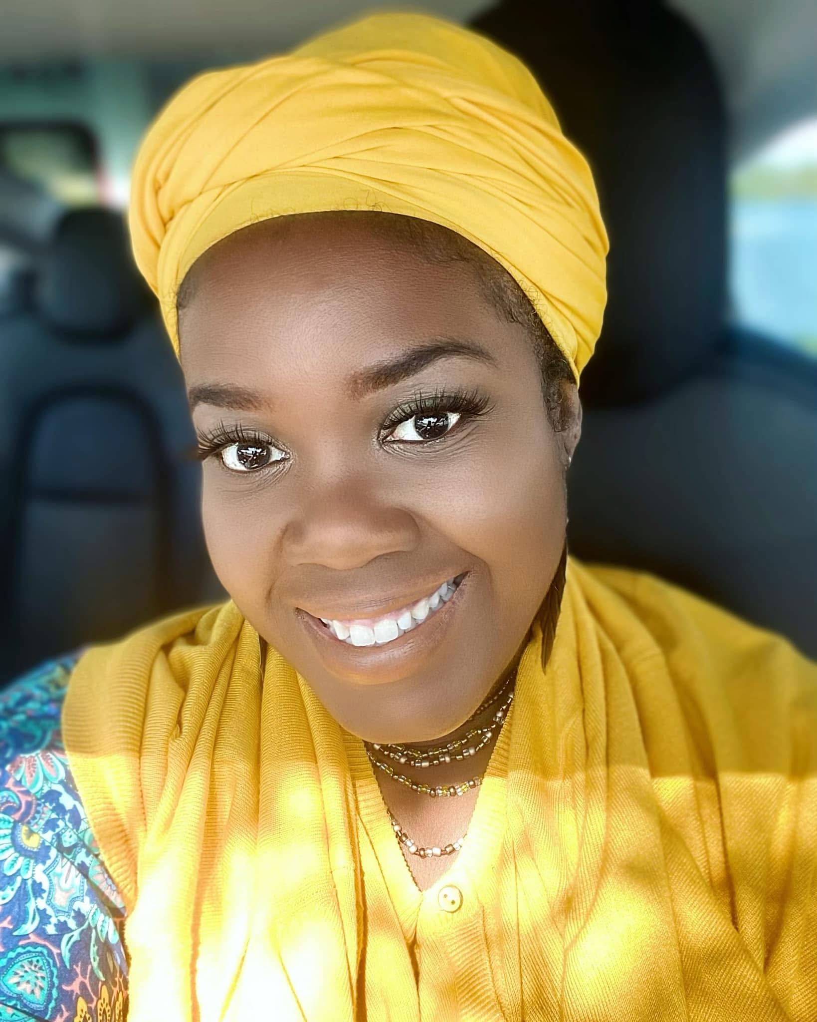 Freedom Reign, radiant and smiling