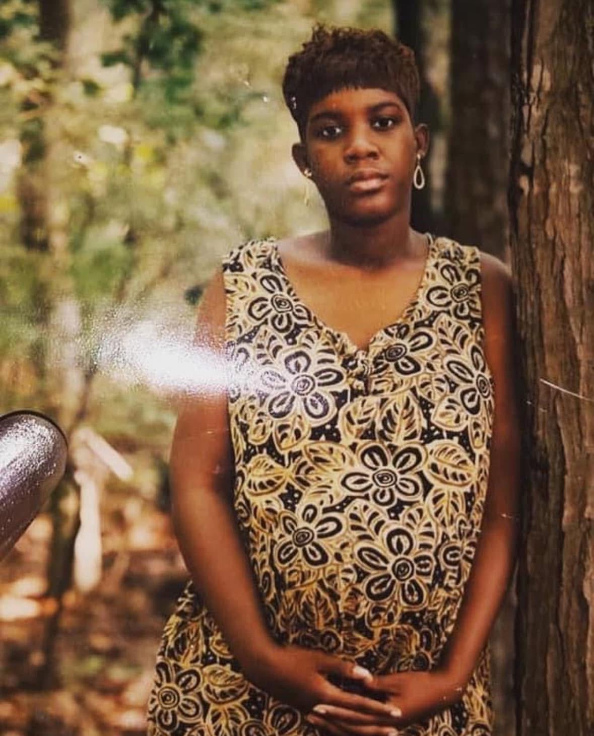 Freedom Reign, Menchville High School senior picture, 1996